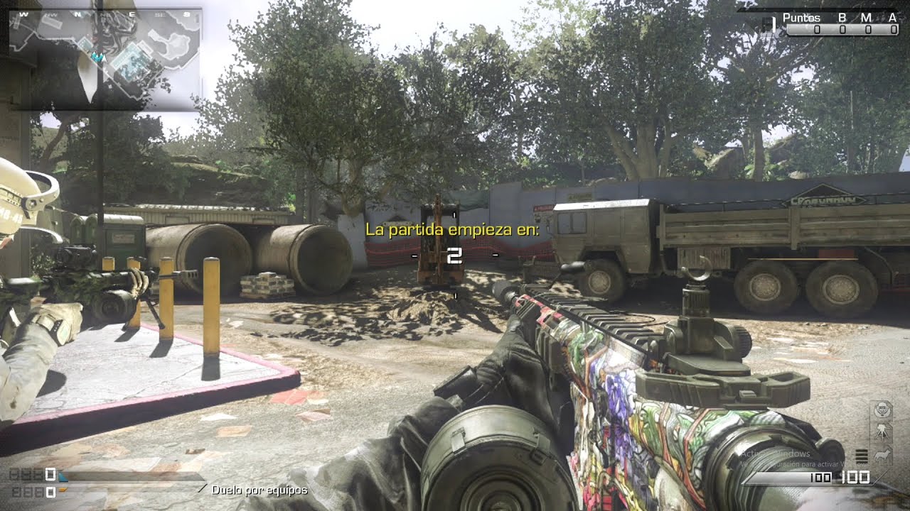 Call of Duty GHOSTS: Multiplayer Gameplay Español (Sin Comentarios) 60fps - XBOX SERIES X