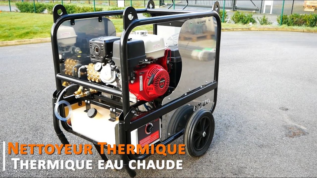 Nettoyeur thermique eau chaude intensif
