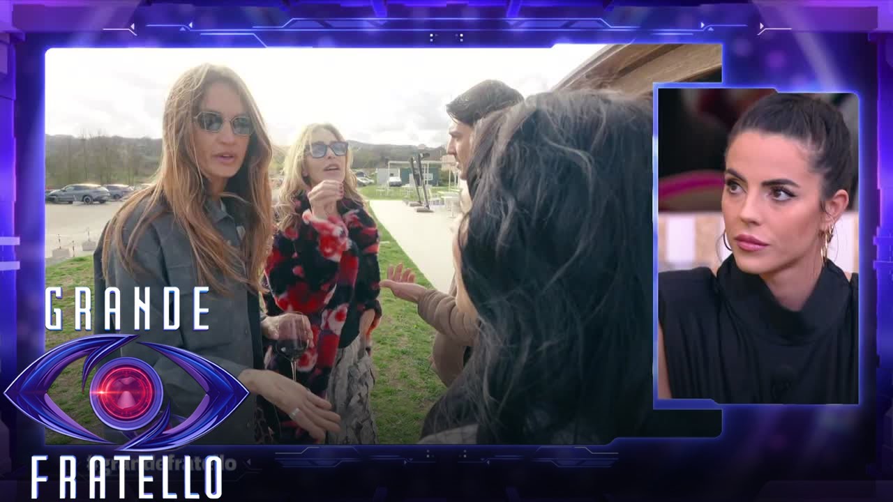 Grande Fratello - La discussione tra Helena Prestes e Shaila Gatta durante l'esterna