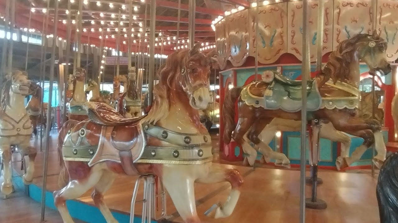 Antique Carousel at Canobie Lake Park 2024