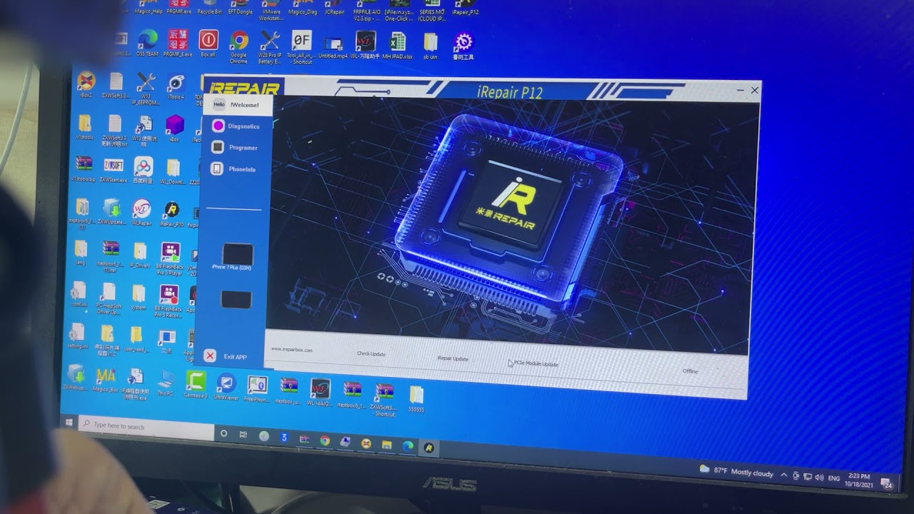 Hướng dẫn cơ bản sử dụng iBox 2 & iRepair P12
