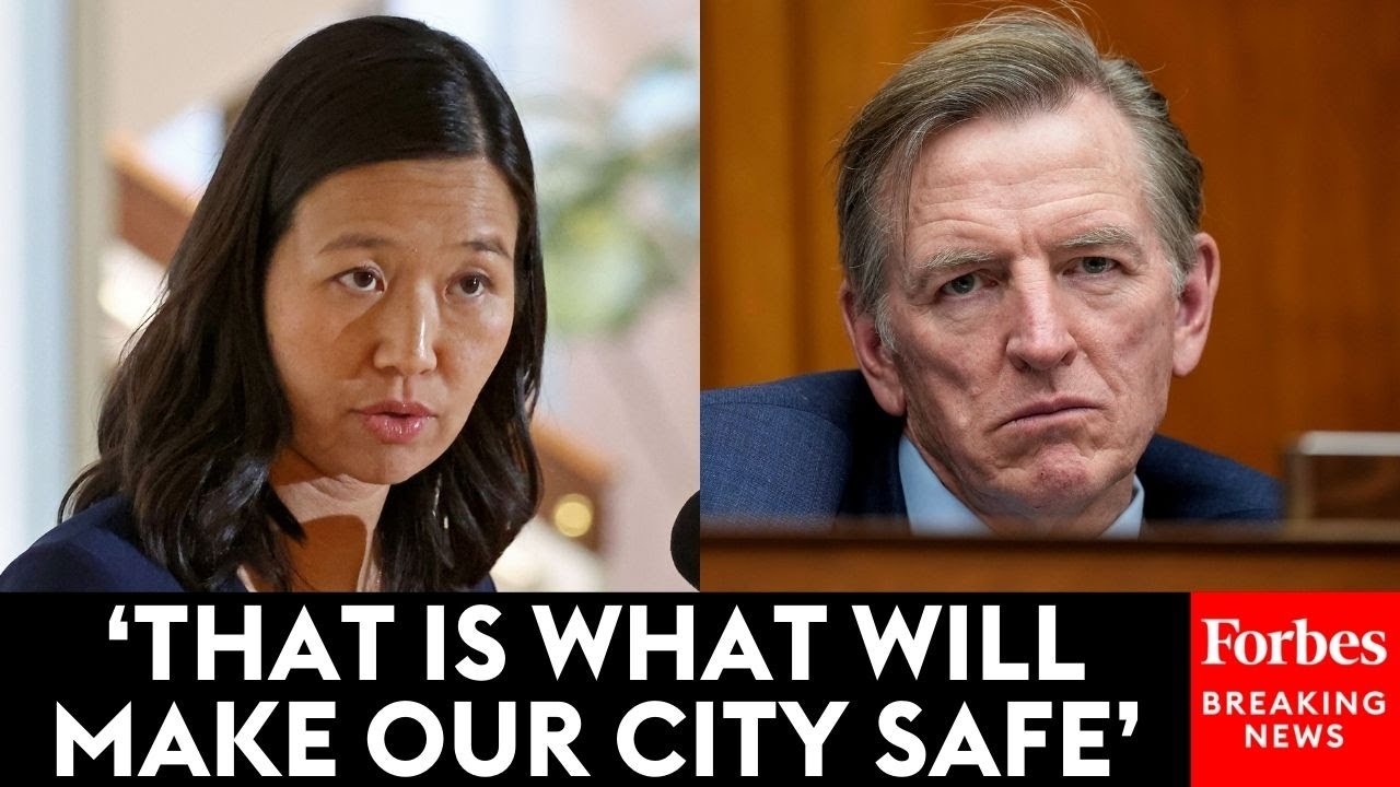 JUST IN: Boston Mayor Michelle Wu And Paul Gosar Clash At 'Sanctuary City' Hearing