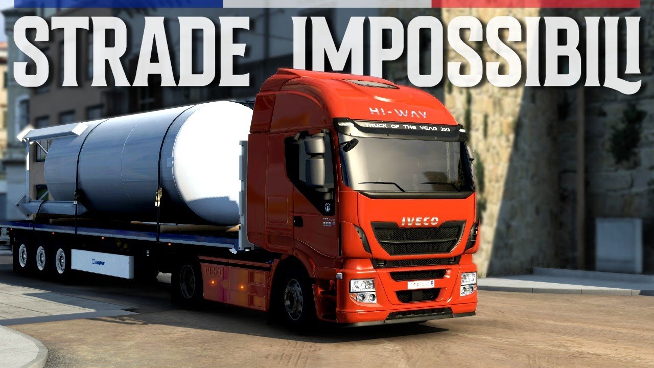 MAPPA SCALA 1:1 di PARIGI su ETS2! (Strade impossibili)