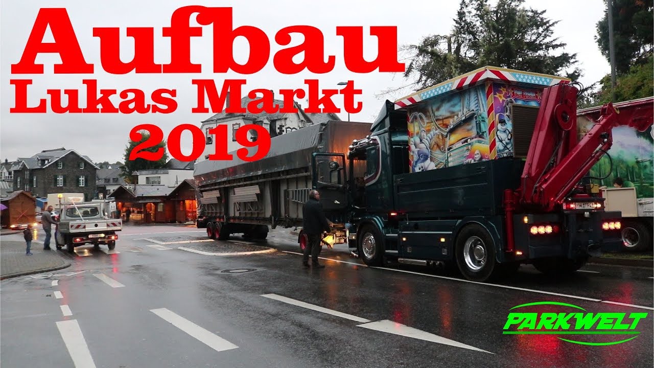 Lukas Markt - Mayen - Aufbau - 1 Tag der Sperrung - 2019 - Parkwelt