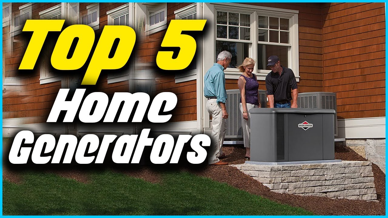 ✅Top 5 Best Home Generators 2022 Reviews