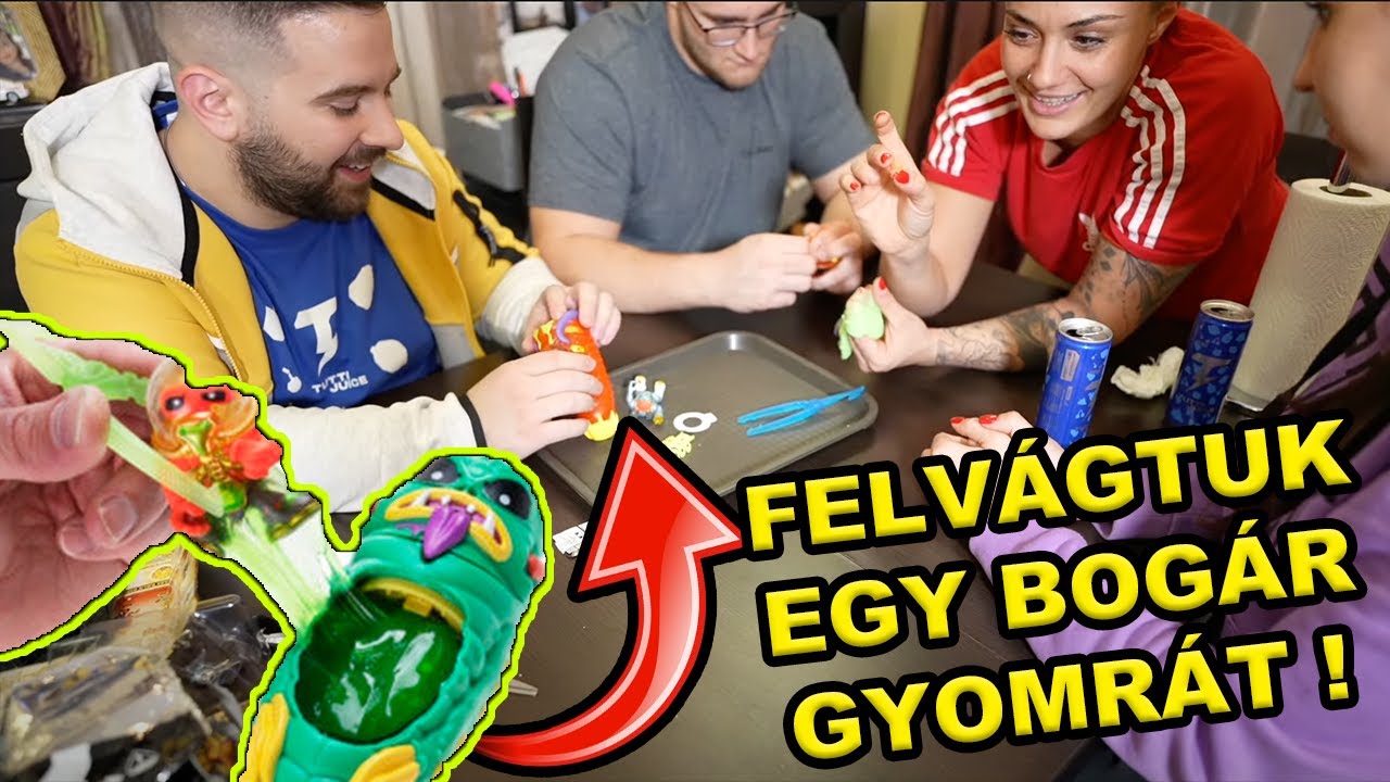 FELVÁGTUK egy BOGÁR GYOMRÁT 🐛 | SLIME volt benne 😂 Treasure X