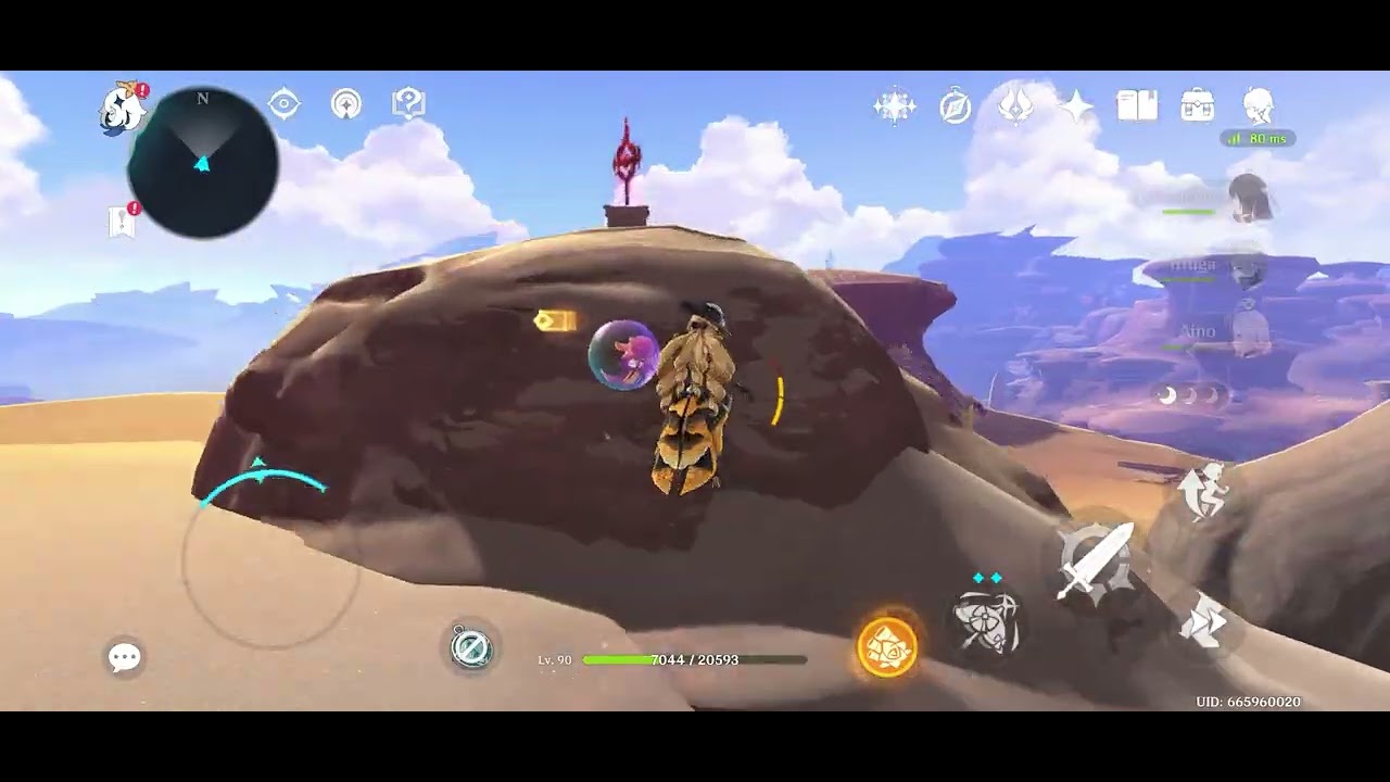 Unmapped desert 