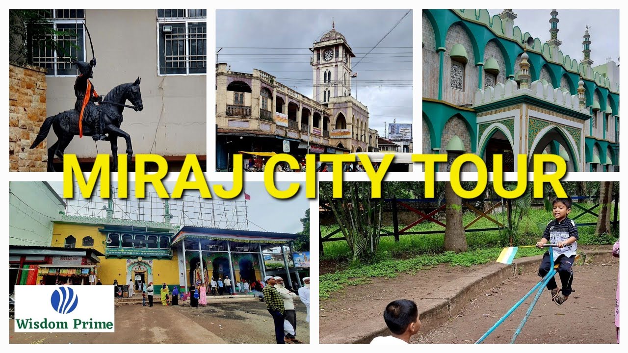 Miraj City Tour Sangli Maharashtra India | Doctors hub | founded in the early 10th century