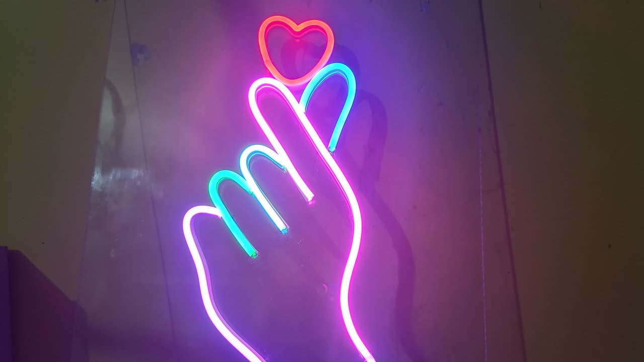 how to customise neon sign board 🫰🫰🫰🫰and name plate 👍