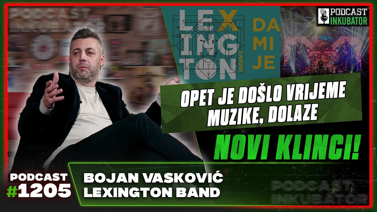 Podcast Inkubator #1205 - Ratko i Bojan Vasković Lexington band