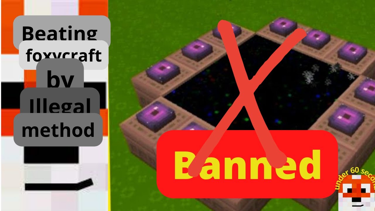 Beating foxycraft by banned method