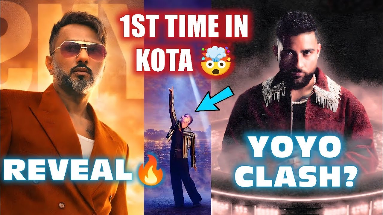 1ST TIME IN KOTA🤯 YO YO HONEY SINGH ANNOUNCES INDIA TOUR 🔥 KARAN AUJLA CLASH WITH YOYO? 