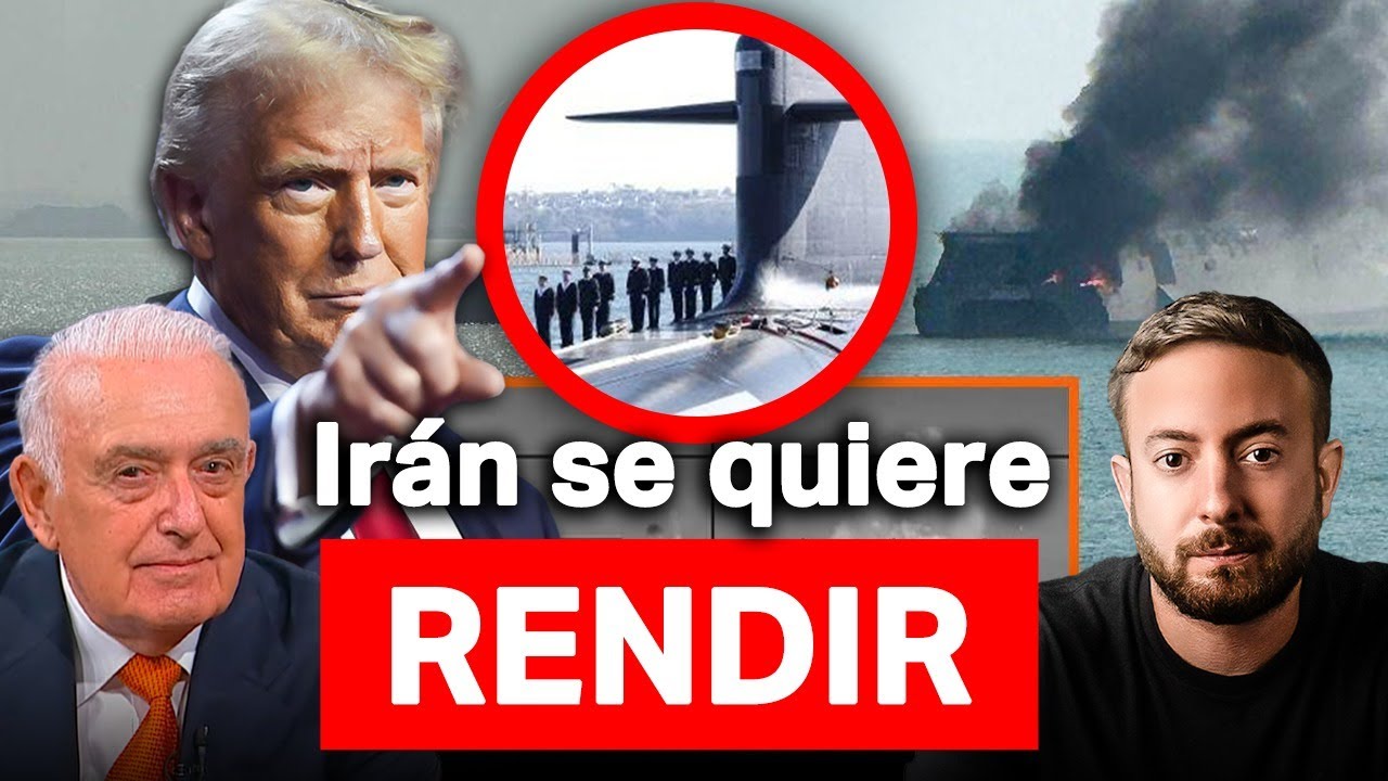 🚨URGENTE: TRUMP Hunde un BUQUE de IRÁN y el Régimen evalúa rendirse | Agustín Laje y Carlos Ruckauf