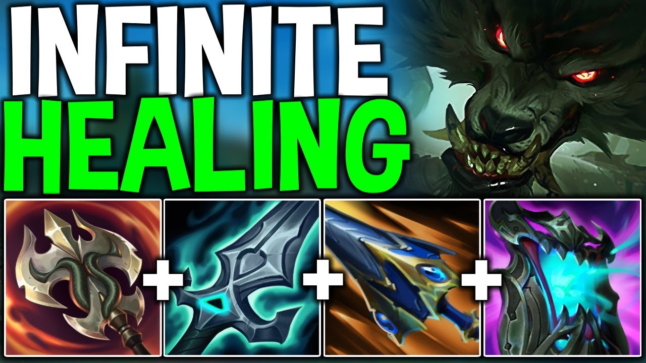 this is way too much healing on WARWICK
