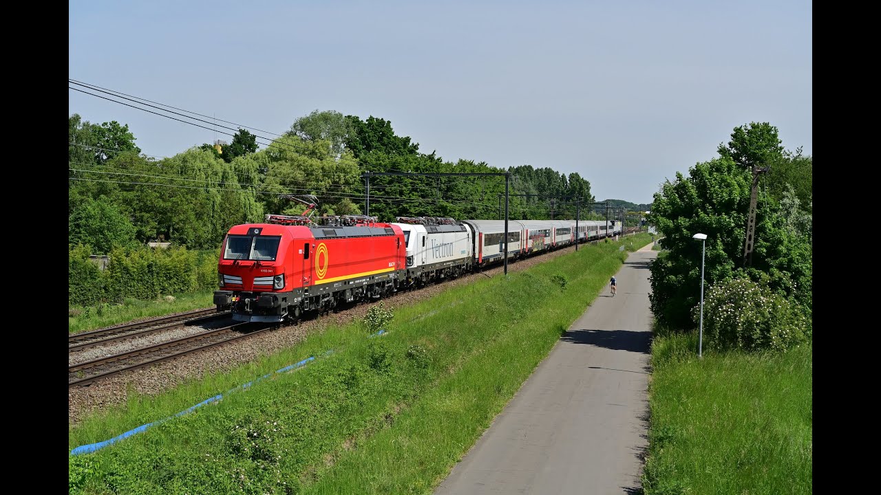 HSL 6193 041 + 193 899 + I11 + I10 + HLE 1703 + 1704 @ Aarschot