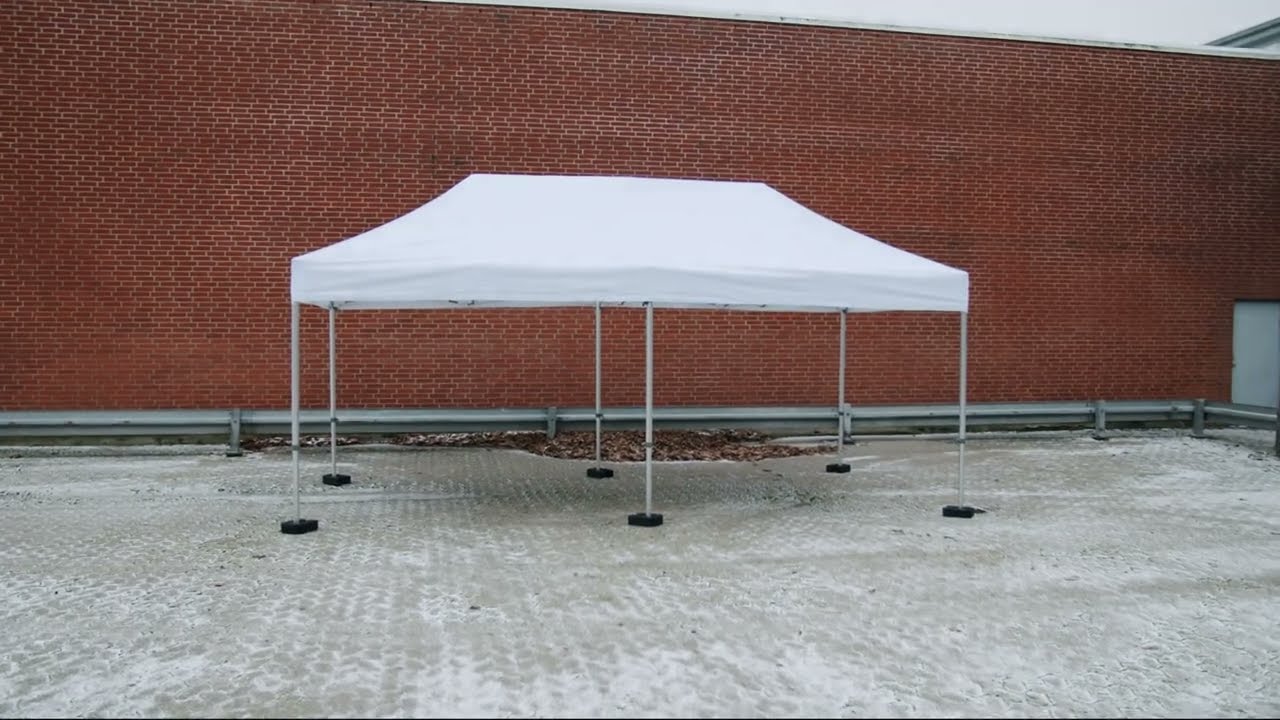 Stand Up Tent Premium Pro 3x6 – Documented Wind Test 25.5 m/s (Canopy Tent)