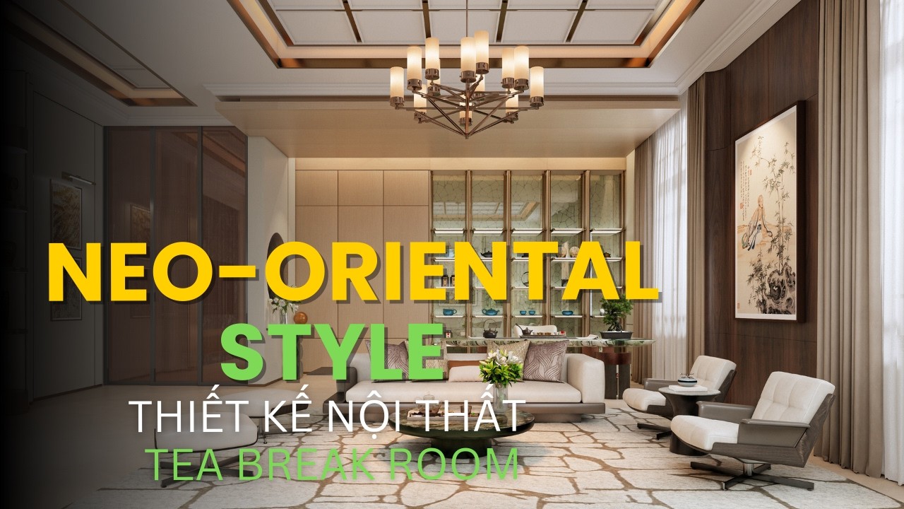 TEA BRAK ROOM - Neo-Oriental I H2 Architects
