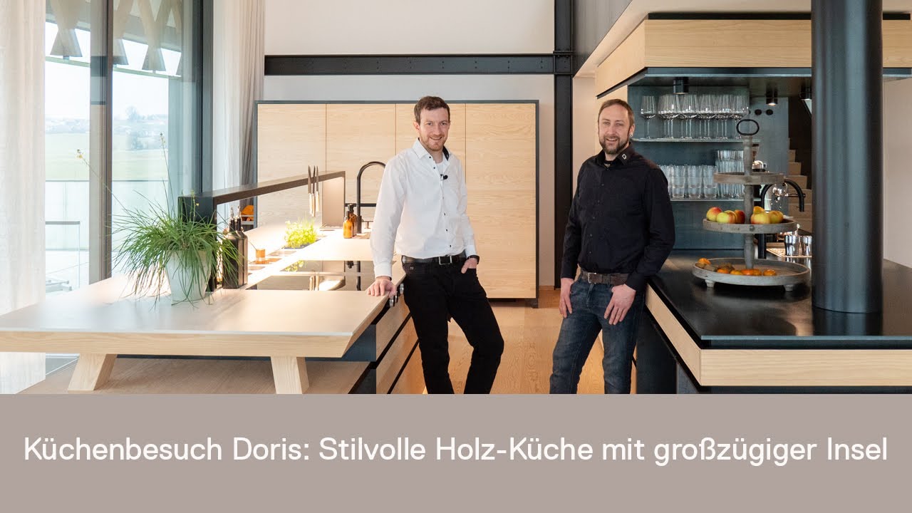 Trendküchen - moderne Holzküche
