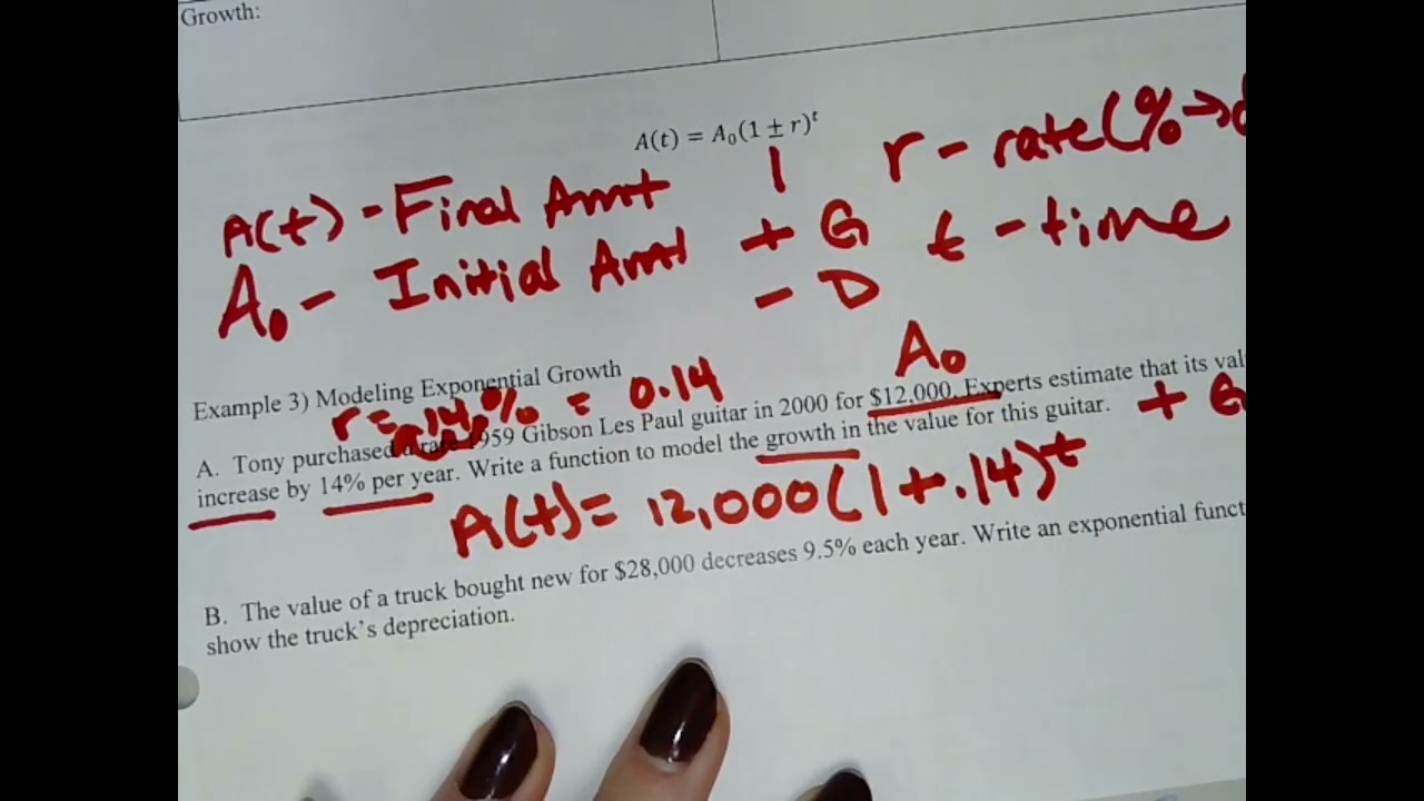 U8D2 Pt 1 Exponential Growth & Decay