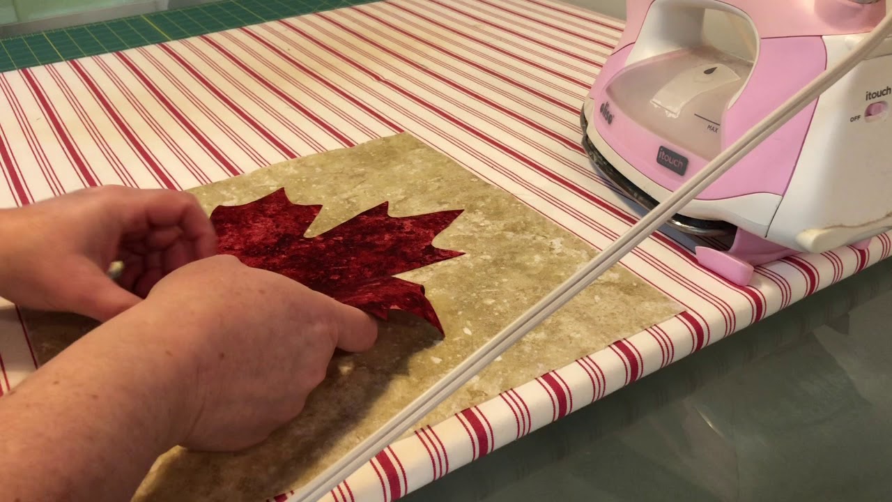 How to Machine Appliqué a Quilt Block