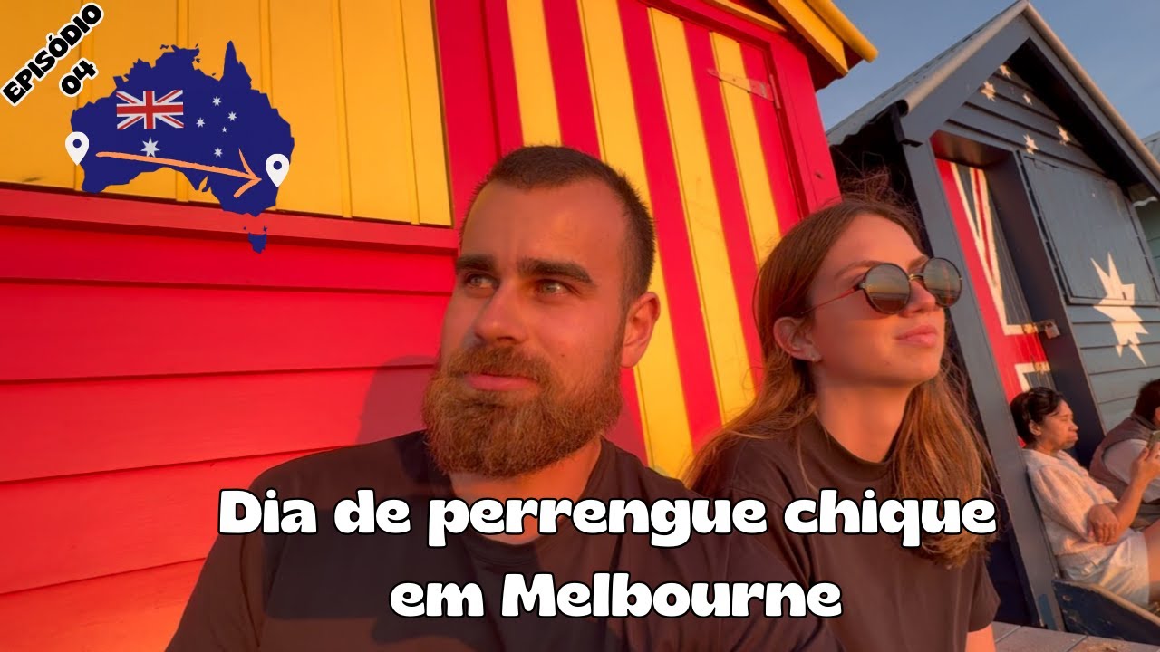 Caminhando por MELBOURNE com a gente  - PERTH Para SYDNEY - Episódio 4 (Melbourne)