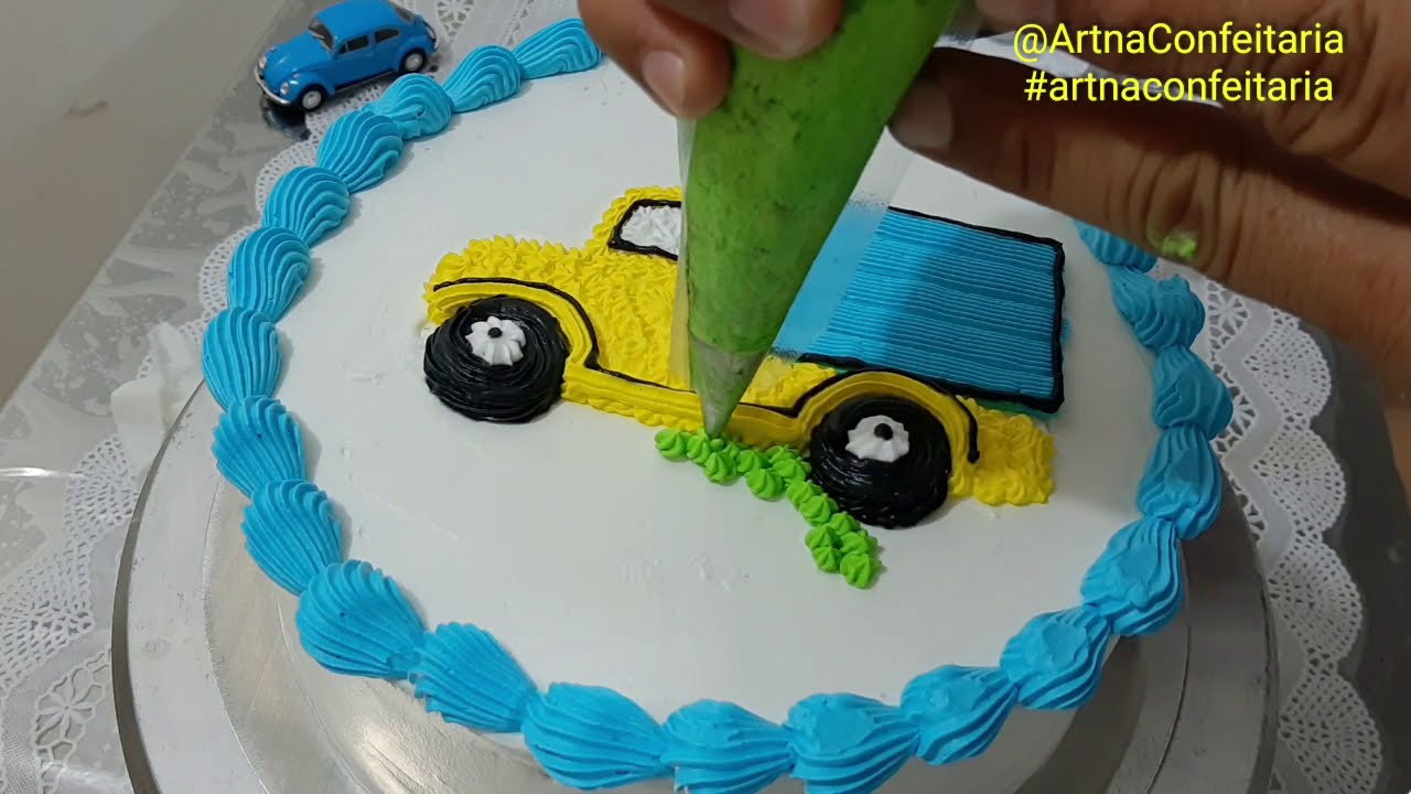 Decoração de Bolo Infantil Masculino