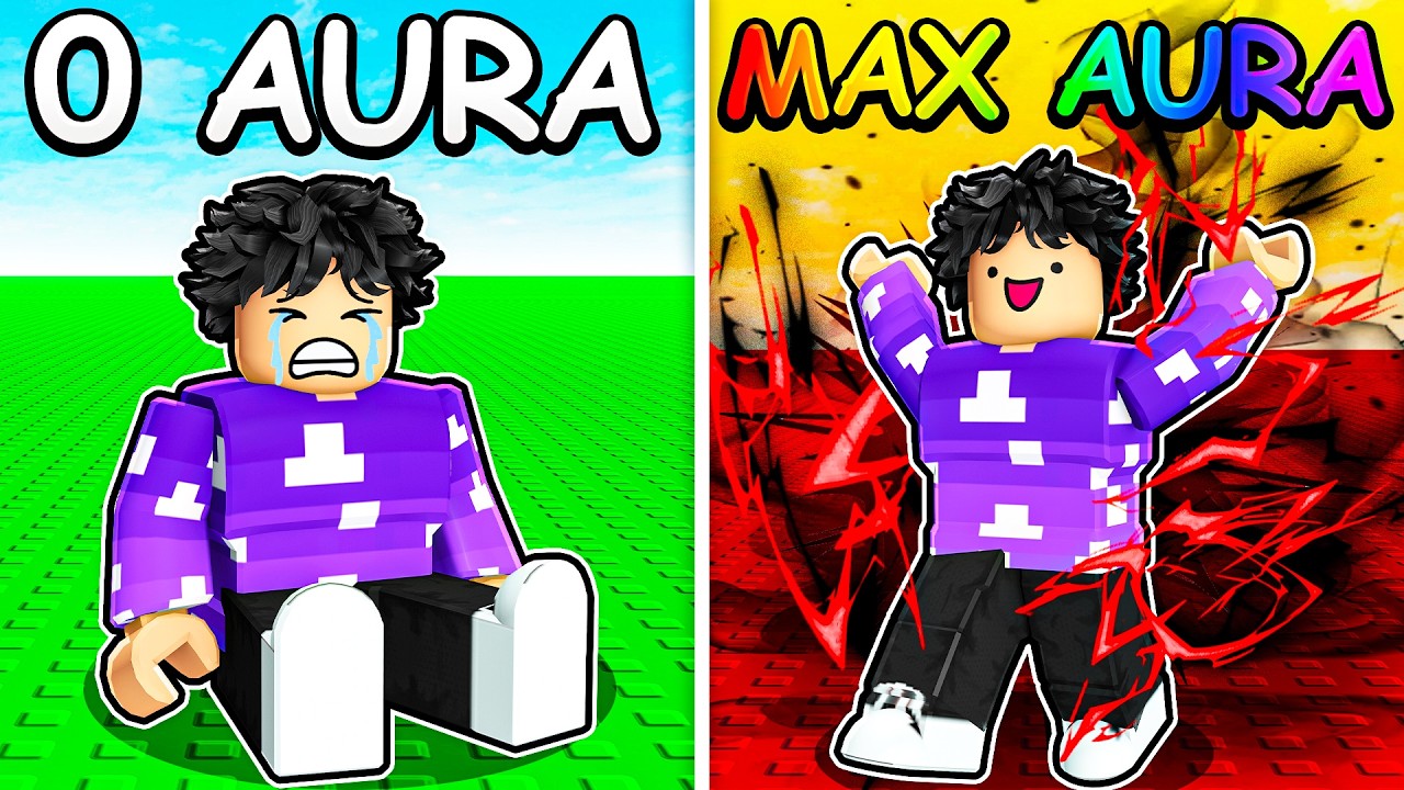 A Cada Segundo +1 DE AURA no Roblox