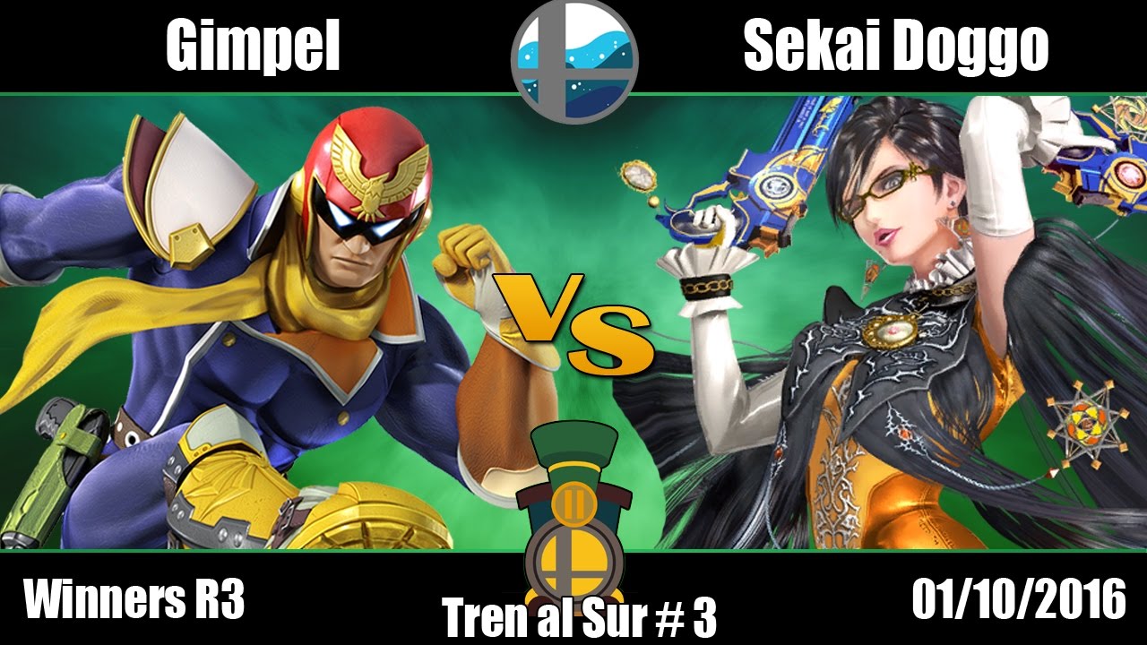 Tren al Sur #3: OZN | Sekai Doggo (Bayonetta) vs TMT | Gimpel (Captain Falcon) - Winners R3