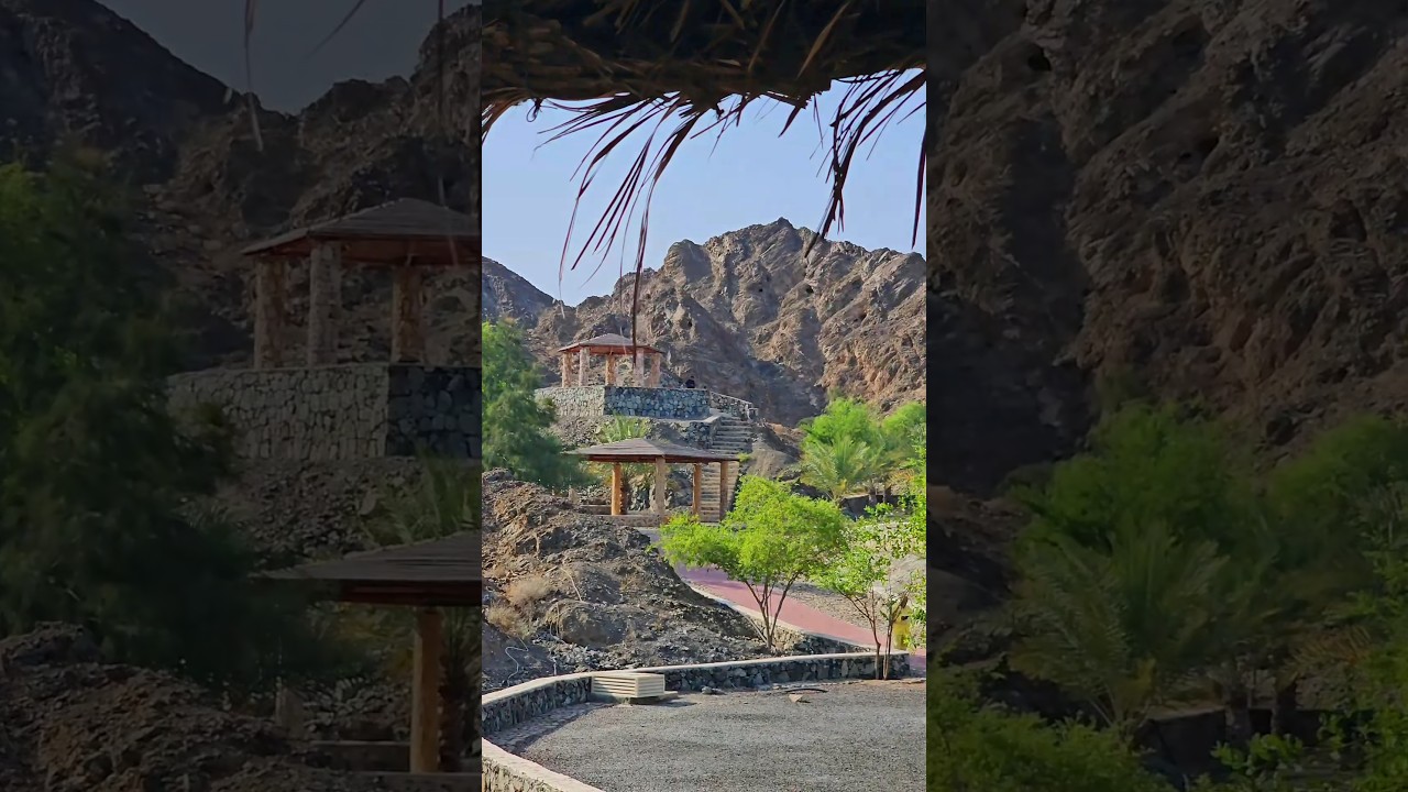 Masfout Ajman Camping hut. Places to visit in uae #travel #adventure #camping #uae #campinginuae
