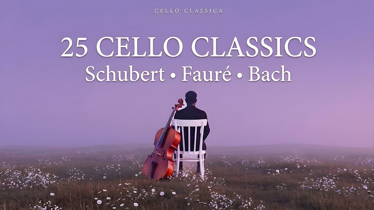 Immortal Melodies of Classical CELLO & VIOLIN can&rsquo;t stop listening | Bach, Satie, Schubert, Faur&eacute;🎧