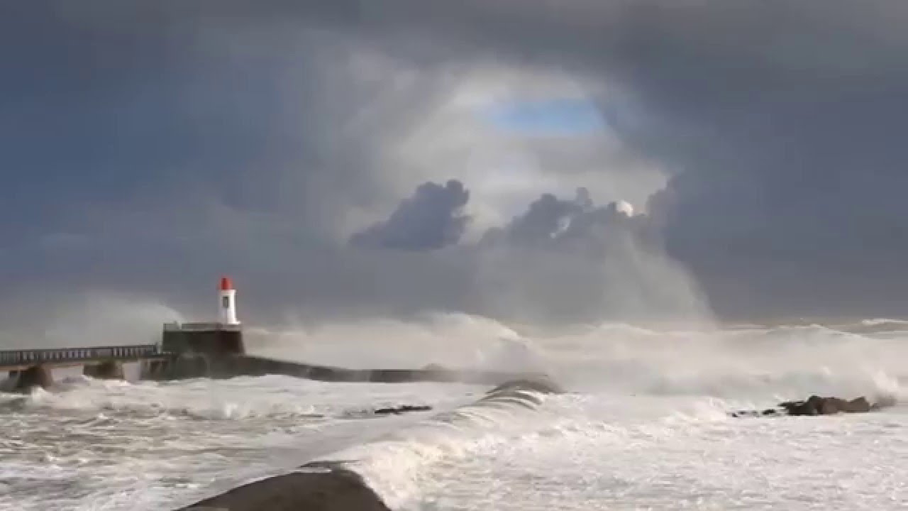 Tempête sur les Sables d'Olonne..