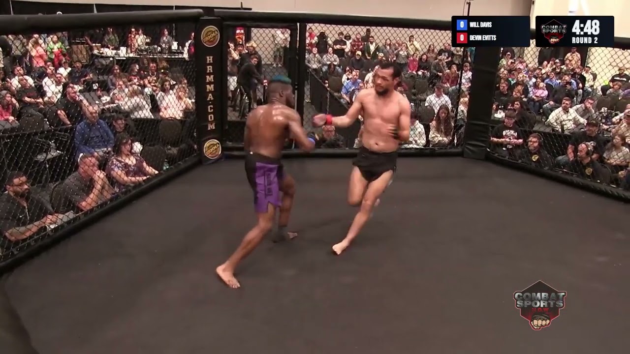 HRMMA 127 Will Davis vs Devin Evitts 155 PRO