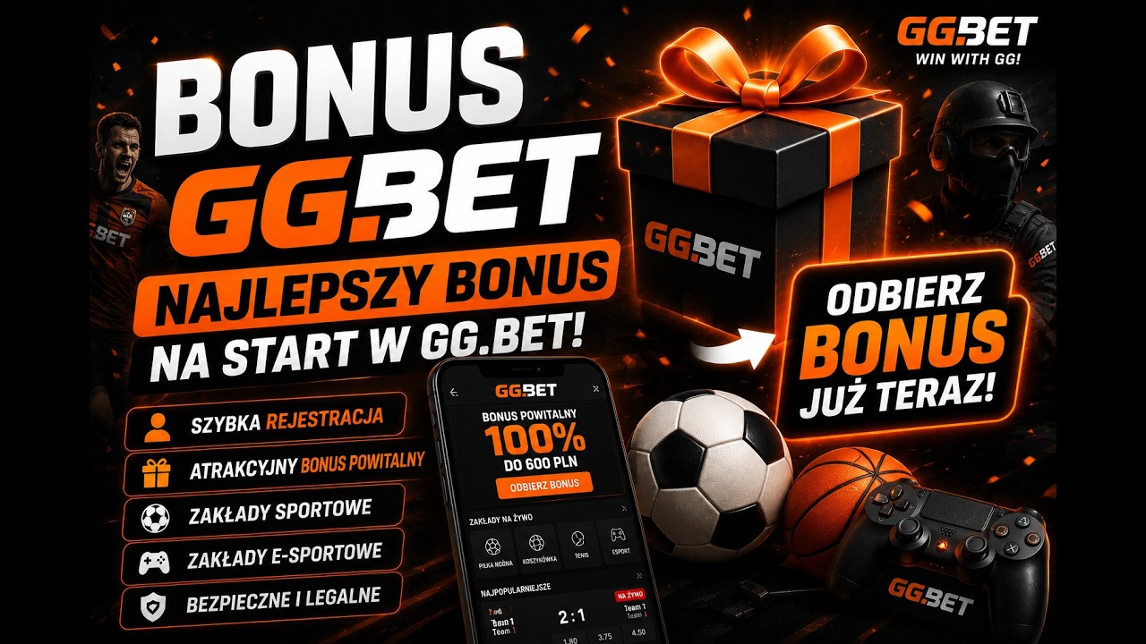 BONUS GG.BET 🎁 | Najlepszy Bonus na Start w GG.BET 2026