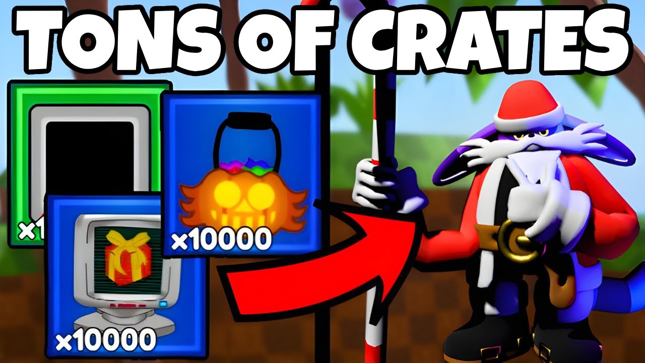 I Open THOUSANDS of CRATES and Got Tons of OP TOWERS in Roblox Project Sonic TD (PSTD)