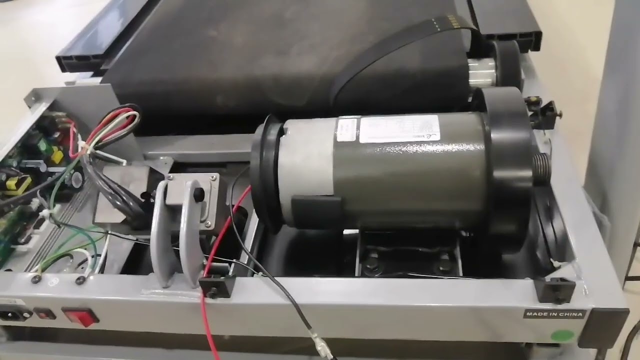 Trotadora con motor defectuoso.. Revisión