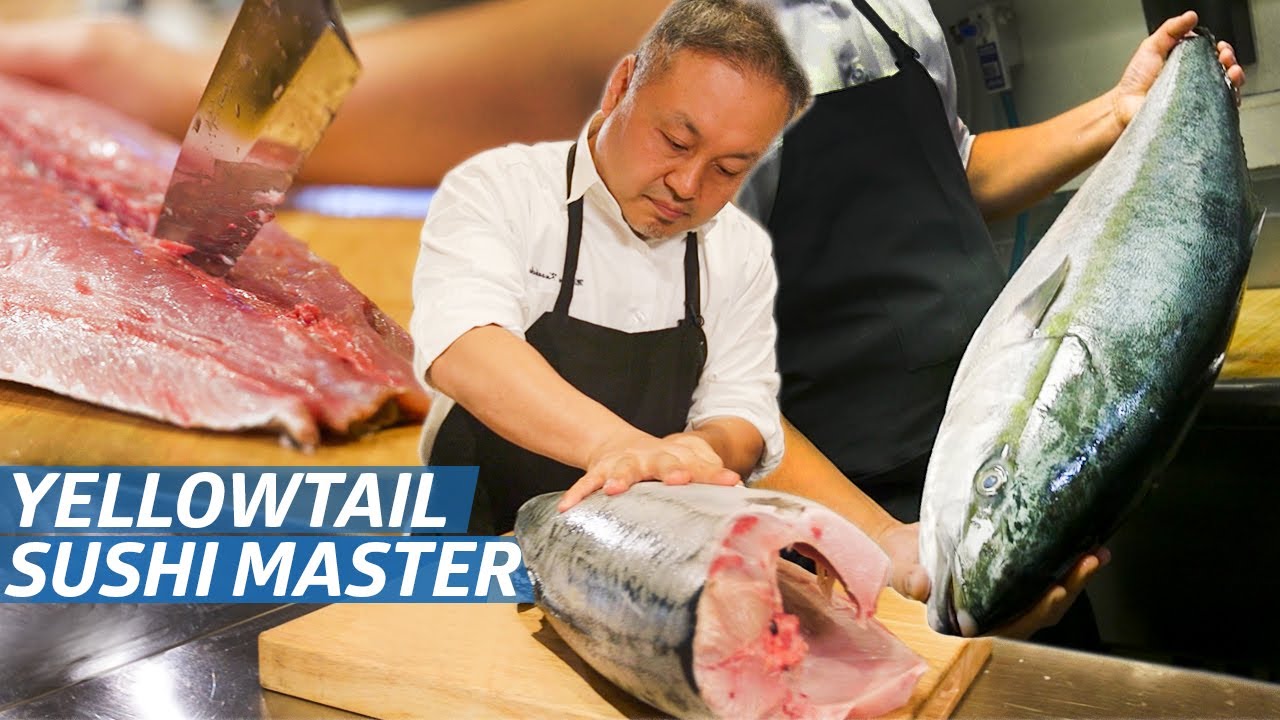 How Sushi Master Mitsunori Kusakabe Prepares Yellowtail (Buri) Seven Ways — Omakase