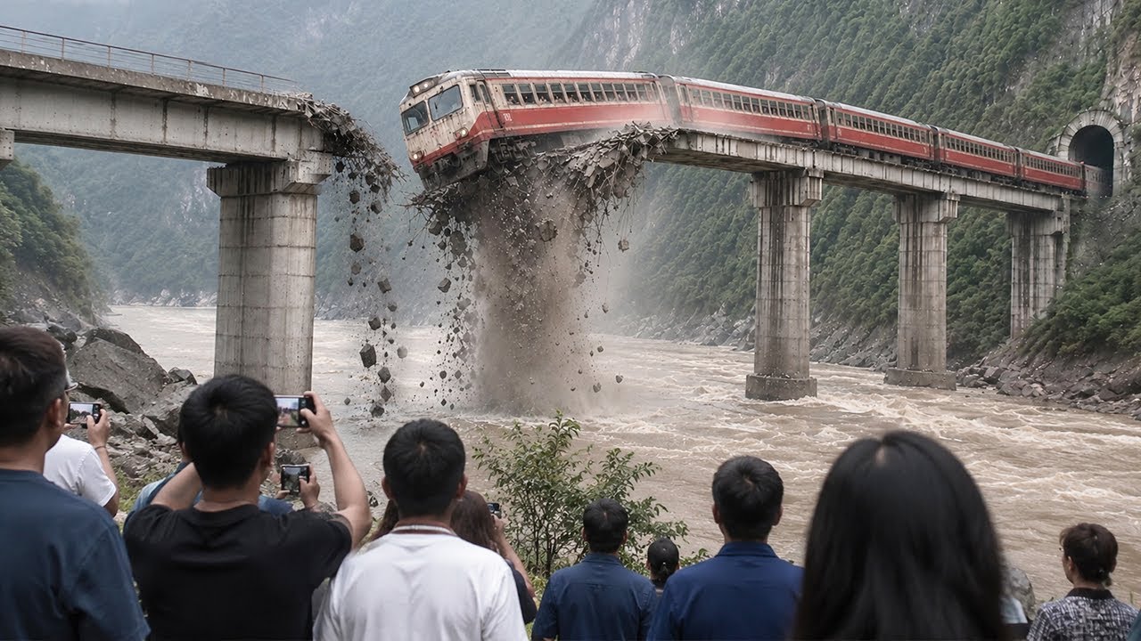 Unbelievable Train Moments Caught on Camera