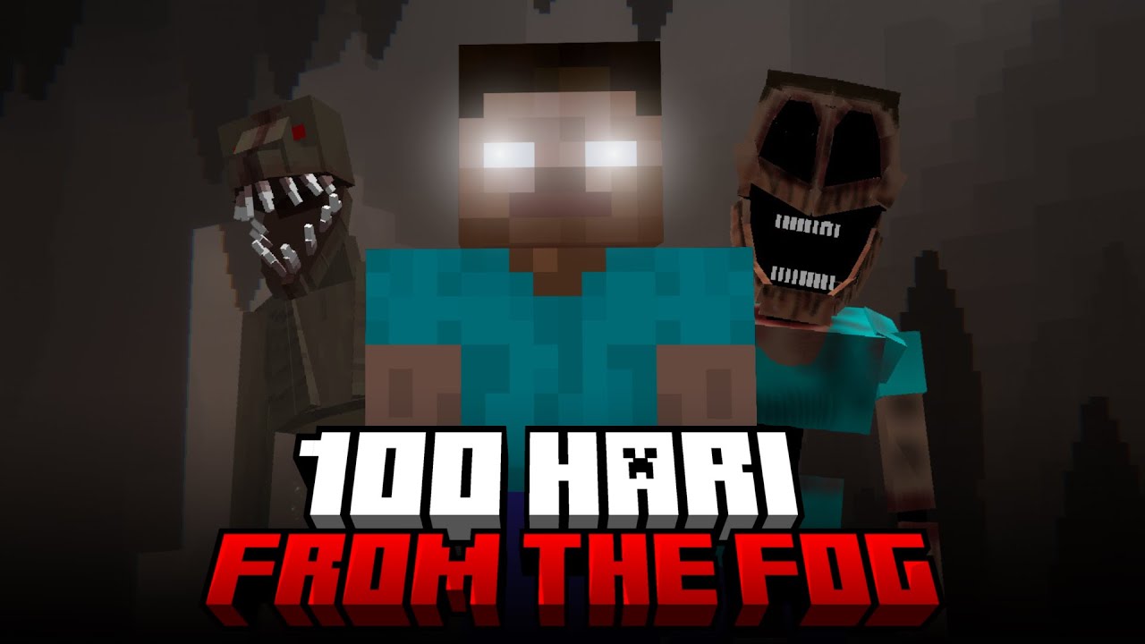100 Hari di Minecraft Survival From The Fog - Part 1