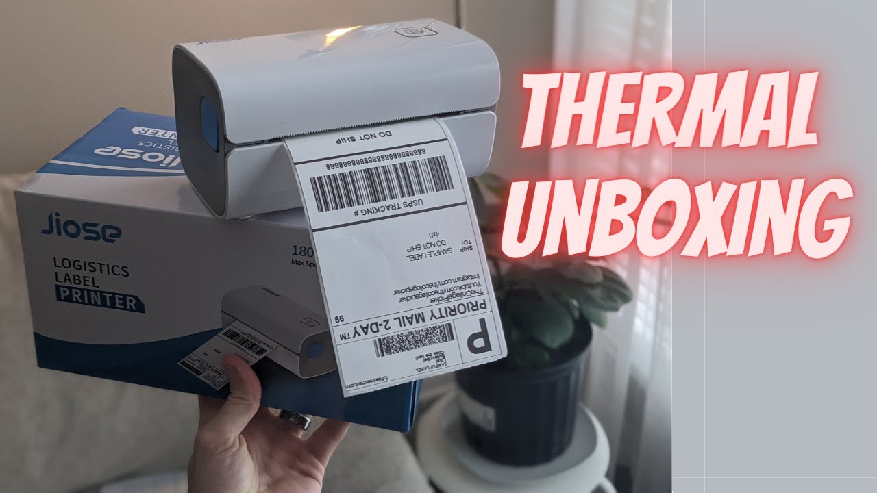 Jiose Thermal Label Printer Unboxing and Review
