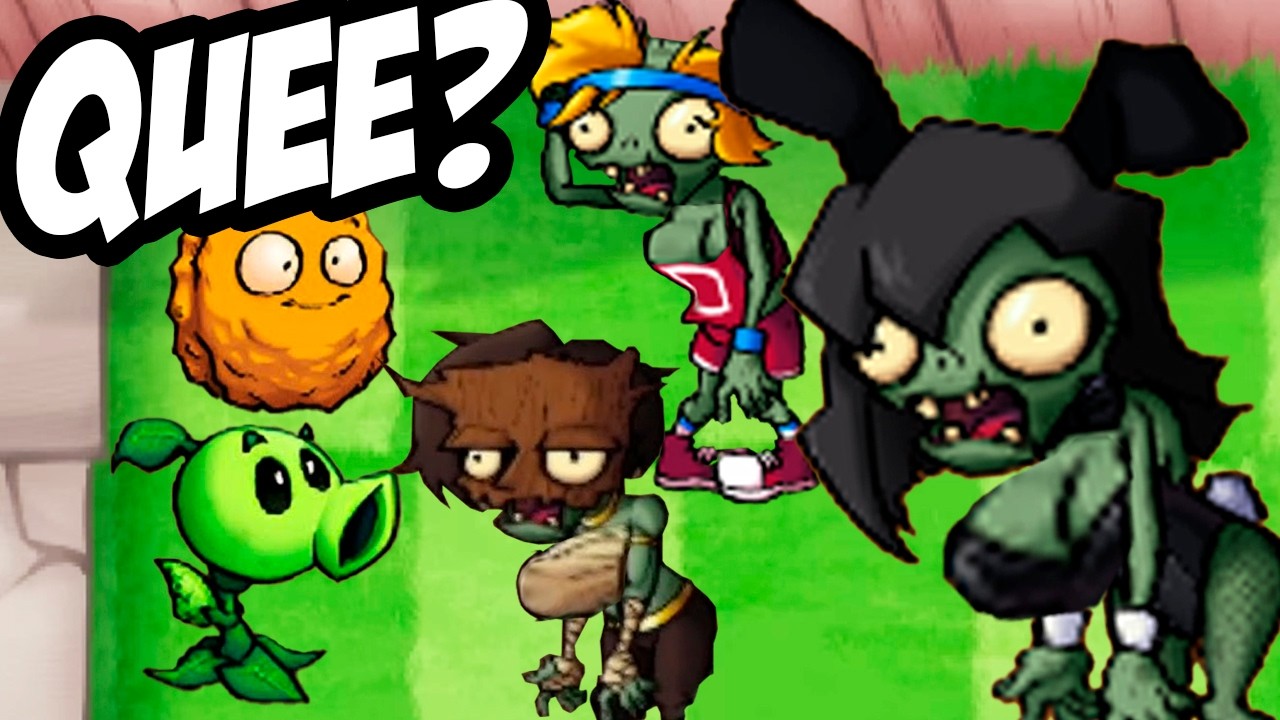alguien creo un MOD de PVZ con zombis MUJERES 😭