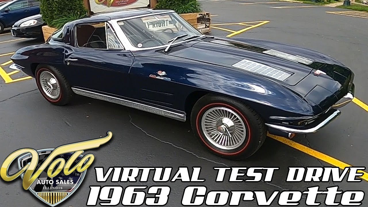 1963 Chevrolet Corvette Virtual Test Drive at Volo Auto Museum (V18950)