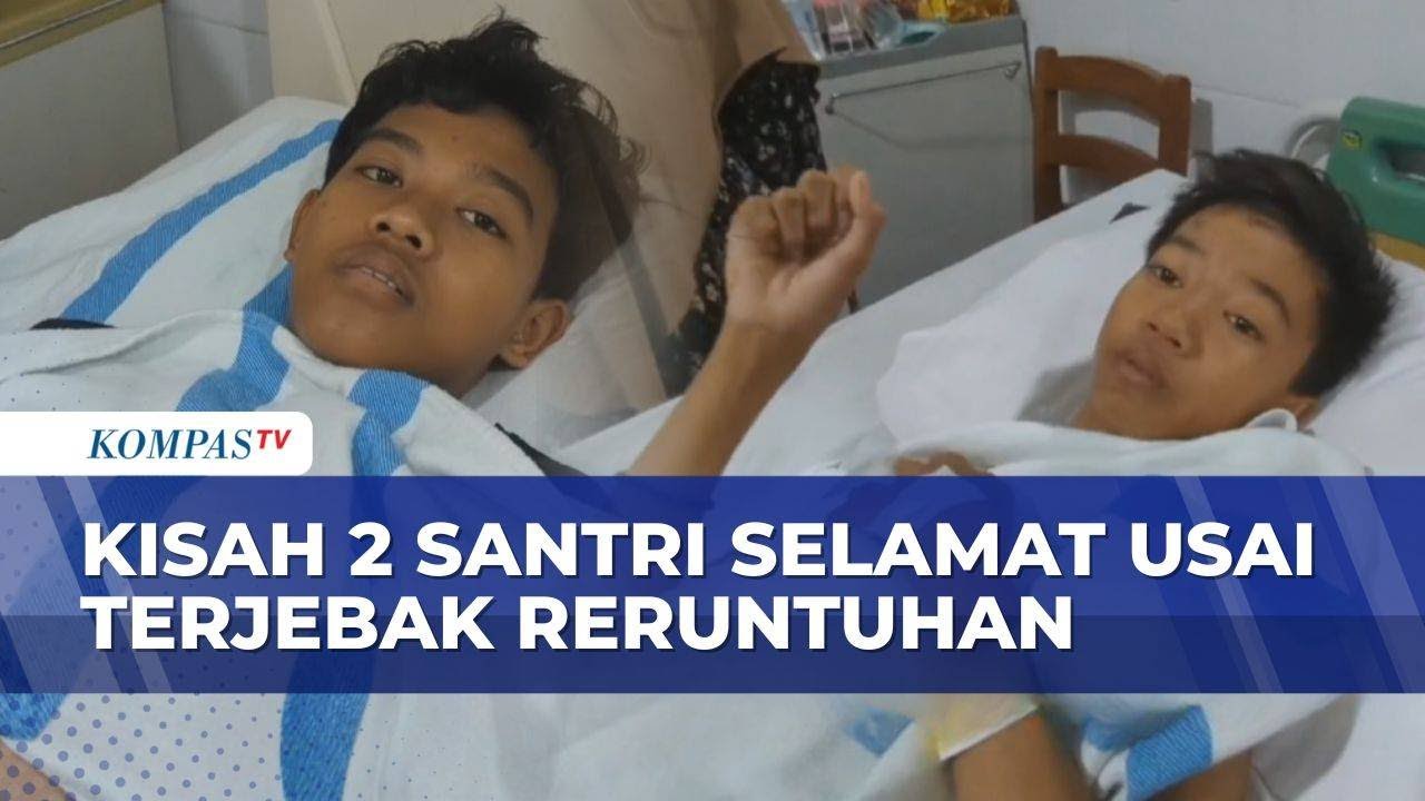 Selamat dari Reruntuhan Ponpes Buduran, Begini Cerita 2 Santri Ditemukan Setelah 2 Hari Terjebak