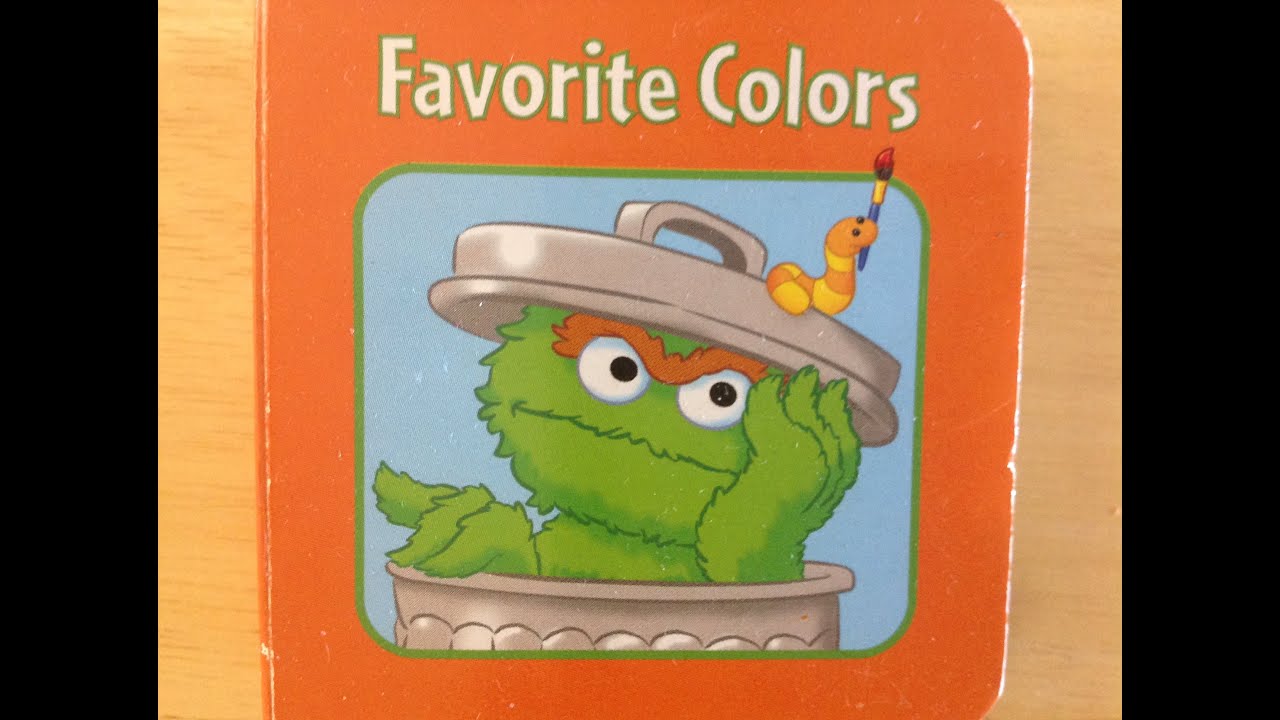 Sesame Street's Favorite Colors Read Aloud