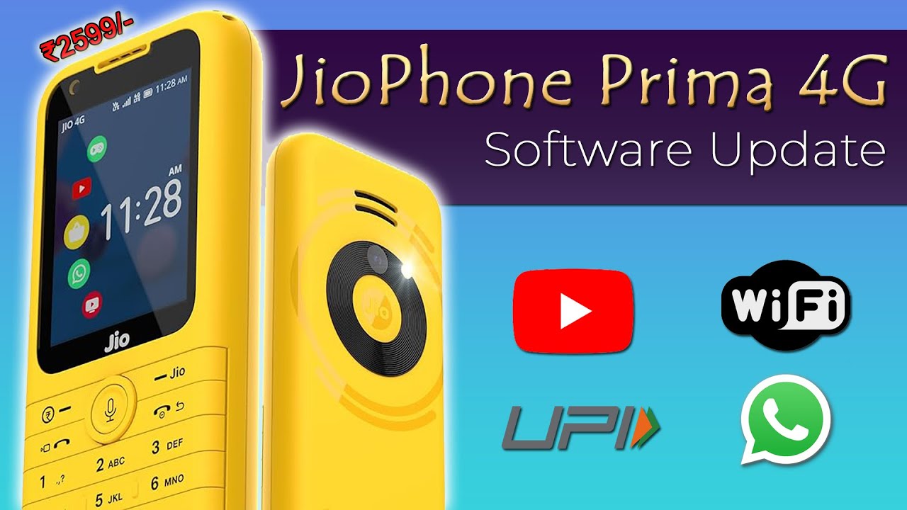 JioPhone Prima Software Update Process | KaiOS Update