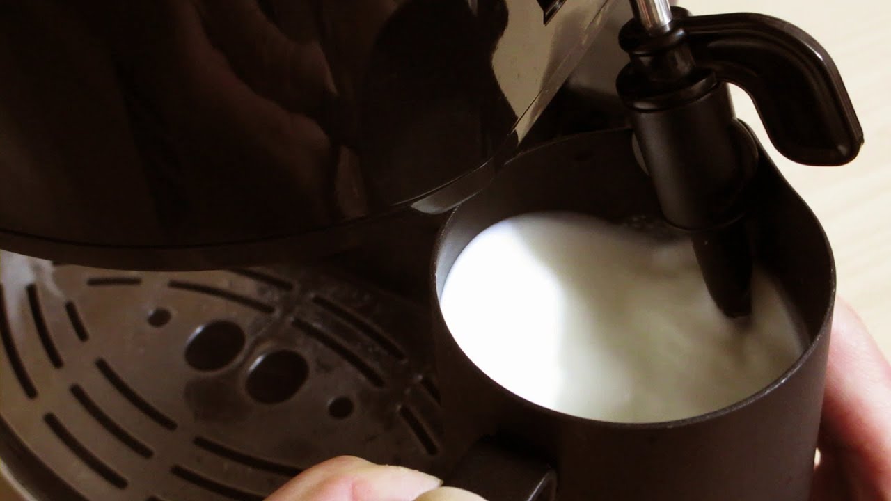 【うちラテ】デロンギECO310 スチームミルクの作り方 how to steam milk