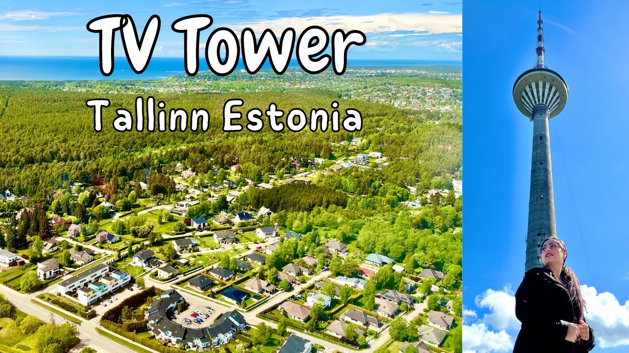 On the top of Estonia | TV Tower Tallinn | Indians in Estonia