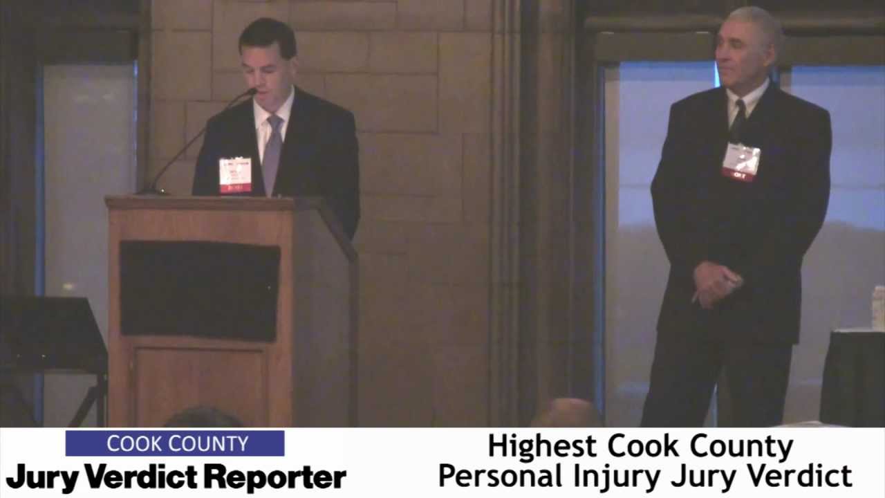 2011 Jury Verdict Awards - Highest Reported Cook County Personal Injury Jury Verdict