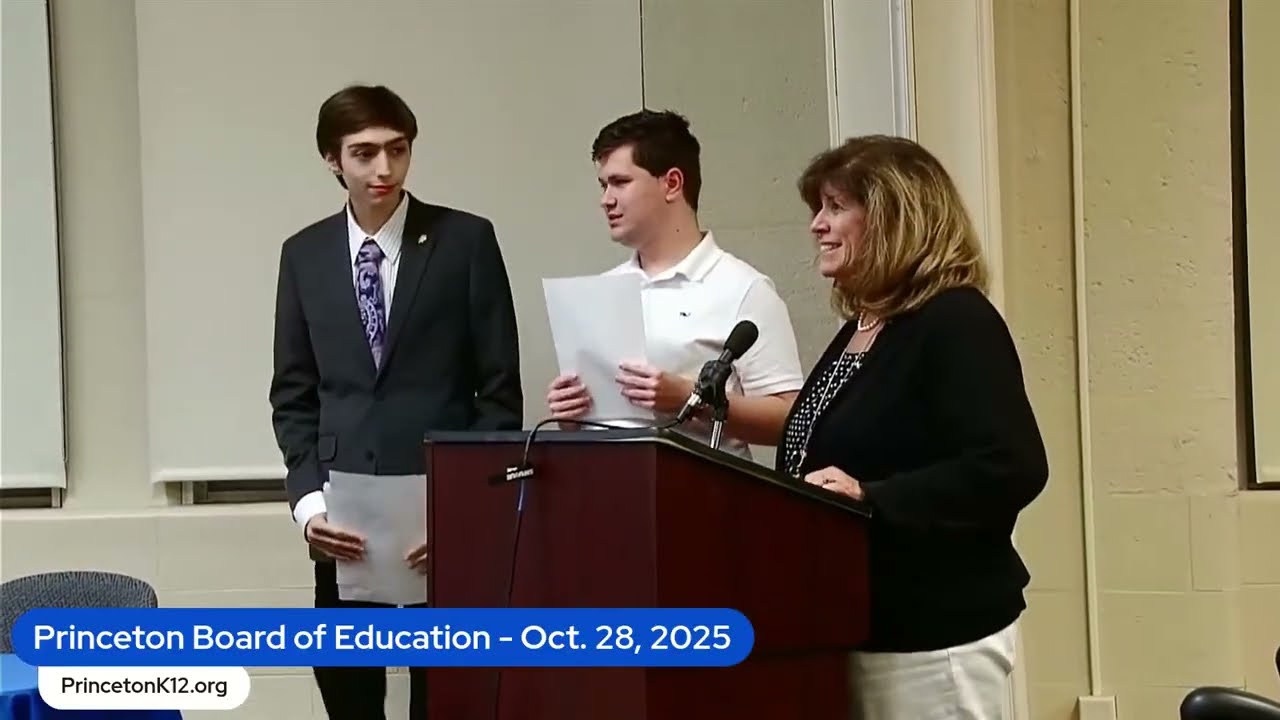 Princeton Board of Education - 10/28/2025
