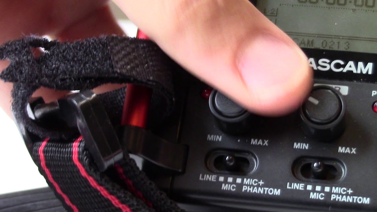 tutorial guida TASCAM DR-60D mark II - tour funzioni