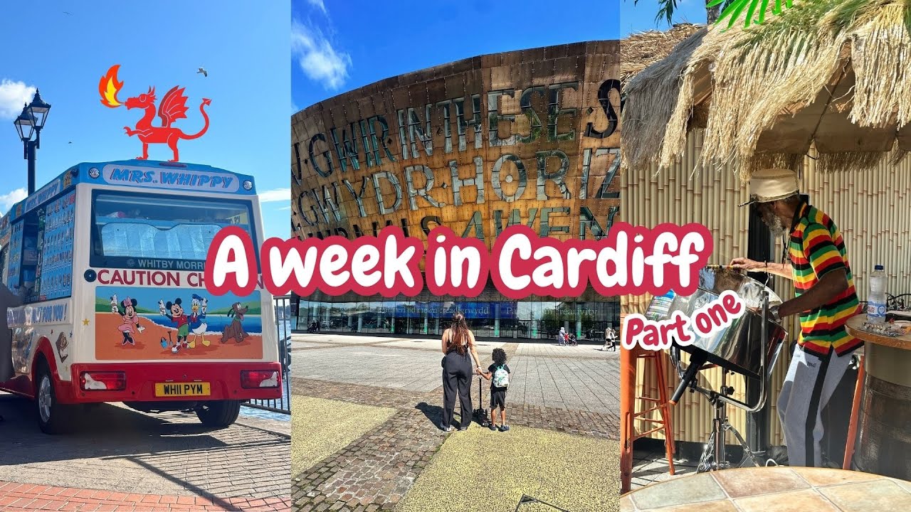 First time in Cardiff! Walk around Cardiff Bay and Castle | Day 1 & 2
